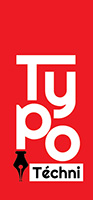 Logo Typo Téchni